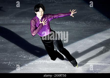 SOTA YAMAMOTO (JPN), bei der Japanese Dream - Ice Gala, in der Acinque Ice Arena, am 15. August 2024 in Varese, Italien. Quelle: Raniero Corbelletti/AFLO/Alamy Live News Stockfoto