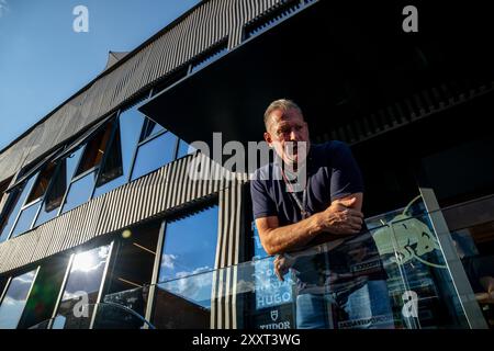 UNGARN – 19. JULI: Jos Verstappen, Vater Max Verstappens, während des Großen Preises von Ungarn am Freitag, 19. Juli 2024 in Mogyorod, Ungarn. (Foto von Michael Potts/BSR Agency) Credit: Orange Pics BV/Alamy Live News Stockfoto