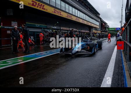 CIRCUIT DE SPA-FRANCORCHAMPS, BELGIEN - 27. JULI: JAK Crawford , während des Großen Preises von Belgien am Circuit de Spa-Francorchamps am Samstag, 27. Juli 2024 in Stavelot, Belgien. (Foto: Michael Potts/BSR Agency) Stockfoto