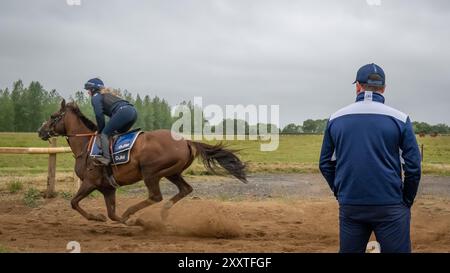 Olly Murphy Racing, Wilmcote, Großbritannien Stockfoto