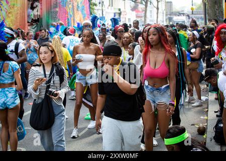 Notting Hill Karneval Montag, 26. August 2024 Stockfoto