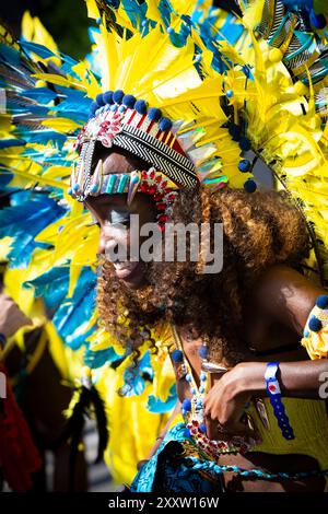 Notting Hill Karneval Montag, 26. August 2024 Stockfoto