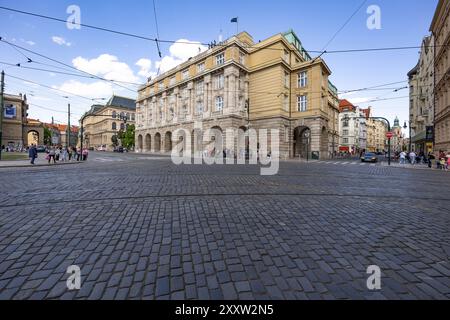 Philosophische Fakultät der Karlsuniversität in Prag, Tschechische Republik, 27. April 2024. (CTK Foto/Vladimir Houdek) Stockfoto