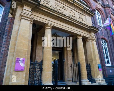 St Georges, Norwich University of the Arts, Norwich, Norfolk, England, Vereinigtes Königreich, GB Stockfoto