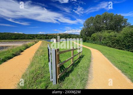 Lisvane Reservoir, Lisvane Und Llanishen Reservoir, Llanishen, Cardiff, Wales. Stockfoto