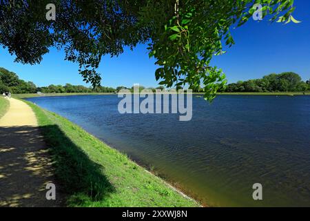 Lisvane Reservoir, Lisvane Und Llanishen Reservoir, Llanishen, Cardiff, Wales. Stockfoto