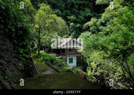 Prince Souphanouvong Residenz in den Vieng XAI Caves, Viengxay, Houaphanh, Laos Stockfoto