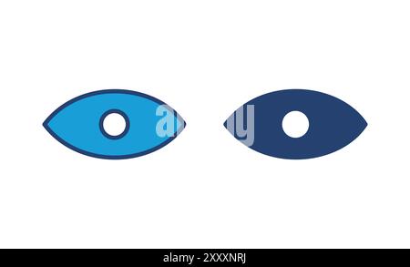 Vektor des Augensymbols. Augenvektorsymbol. Symbol für Look and Vision. Stock Vektor