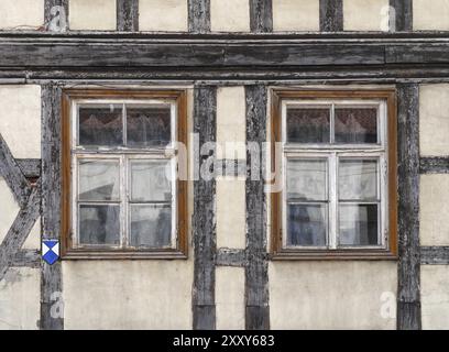 Die alte Apotheke in Kuldiga, Lettland, Europa Stockfoto