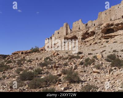 Ruinen von Ksar Meski in Marokko Stockfoto