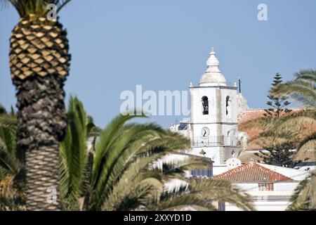 Igreja de Santa Maria, Lagos, Algarve, Portugal, Europa Stockfoto