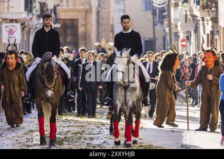 Beneides de Sant Antoni, Muro, Mallorca, Balearen, Spanien, Europa Stockfoto