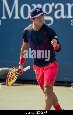 Flushing Meadows, New York, USA. August 2024. Kredit: Aflo Co. Ltd./Alamy Live News Stockfoto