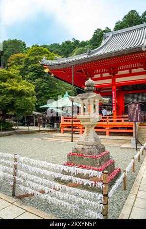 Katsuoji, der Tempel der Daruma-Puppen, in Osaka, Japan Stockfoto