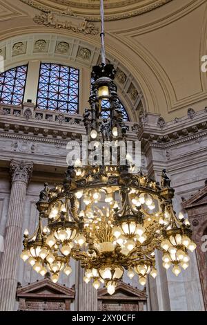 Buenos Aires, Argentinien. Dezember 2023. Der Palast des argentinischen Nationalkongresses ist Sitz der Abgeordnetenkammer Stockfoto