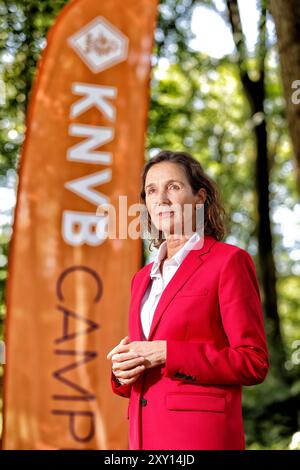 Zeist, Niederlande. August 2024. ZEIST, 27.08.2024, KNVB Campus, Marianne van Leeuwen, Direktorin der niederländischen FA (KNVB). EMBARGO NICHT VOR DEM 15.09.2024 VERÖFFENTLICHT. Beschreibung: Pro Shots/Alamy Live News Stockfoto