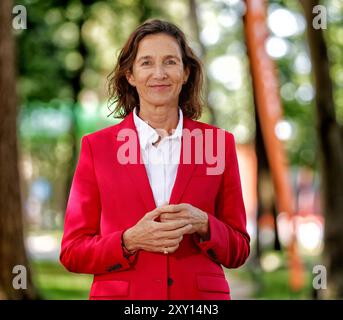 Zeist, Niederlande. August 2024. ZEIST, 27.08.2024, KNVB Campus, Marianne van Leeuwen, Direktorin der niederländischen FA (KNVB). EMBARGO NICHT VOR DEM 15.09.2024 VERÖFFENTLICHT. Beschreibung: Pro Shots/Alamy Live News Stockfoto