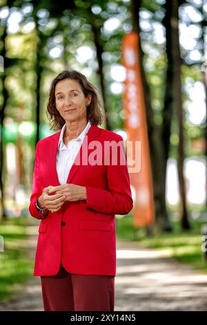 Zeist, Niederlande. August 2024. ZEIST, 27.08.2024, KNVB Campus, Marianne van Leeuwen, Direktorin der niederländischen FA (KNVB). EMBARGO NICHT VOR DEM 15.09.2024 VERÖFFENTLICHT. Beschreibung: Pro Shots/Alamy Live News Stockfoto