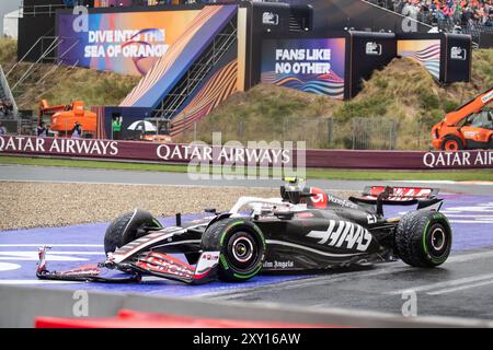 Zandvoort, Niederlande. 22-25. August 2024. Formel 1 Großer Preis Von Heineken Von Holland. Samstag. , Nico HUELKENBERG, GER, MoneyGram Haas F1 Team, VF24, Ferra Stockfoto