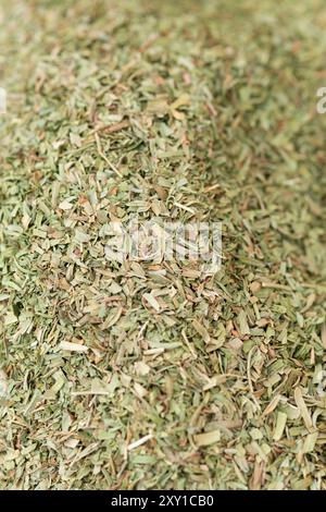 Trockener Estragon, Artemisia Dracunculus Stockfoto