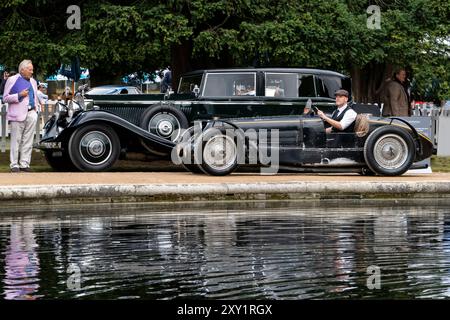 1934 Bugatti Type 59 Oldtimer beim Concours of Elegance im Hampton Court Palace London UK 2023 Stockfoto