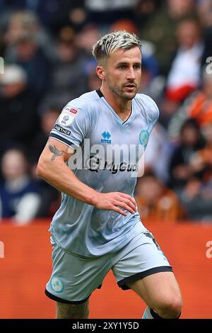 Rumpf, Großbritannien. August 2024. Joe Bryan von Millwall während des Hull City AFC gegen Millwall FC SKY Bet EFL Championship Match im MKM Stadium, Hull, England, Großbritannien am 24. August 2024 Credit: Every Second Media/Alamy Live News Stockfoto