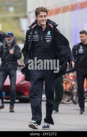 Zandvoort, Niederlande. 22-25. August 2024. Formel 1 Großer Preis Von Heineken Von Holland. Freitag, freies Training. George Russell, Mercedes. Stockfoto