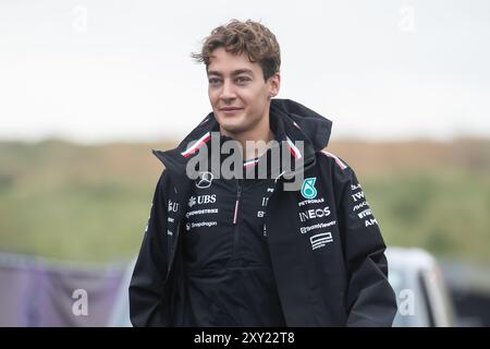 Zandvoort, Niederlande. 22-25. August 2024. Formel 1 Großer Preis Von Heineken Von Holland. Freitag, freies Training. George Russell, Mercedes. Stockfoto