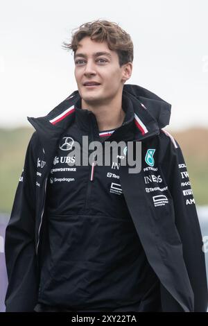 Zandvoort, Niederlande. 22-25. August 2024. Formel 1 Großer Preis Von Heineken Von Holland. Freitag, freies Training. George Russell, Mercedes. Stockfoto