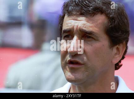 Carlos Alberto Parreiro Trainer der brasilianischen Weltmeisterschaft 1994 Stockfoto