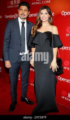 Ali Landry und Alejandro Gomez Monteverde bei der Operation Smile's Annual Smile Gala 2016, die am 30. September 2016 im Beverly Wilshire Hotel in Beverly Hills, USA, stattfand. Stockfoto