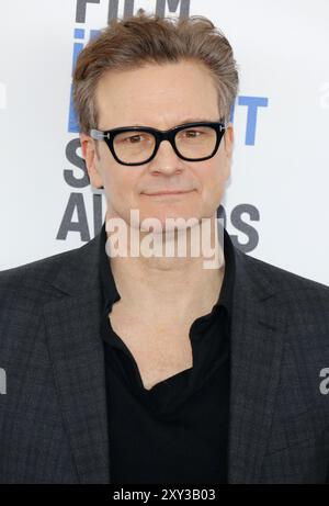 Colin Firth bei den Film Independent Spirit Awards 2017 am Santa Monica Pier in Santa Monica, USA, am 25. Februar 2017. Stockfoto