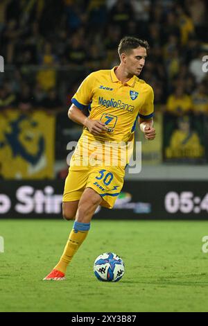 Frosinone, Italien. August 2024. Stadio Benito Stirpe, Frosinone, Italien - Ilario Monterisi von Frosinone während des Fußballspiels der Serie B, Frosinone vs Modena, 27. Mai 2024 (Foto: Roberto Ramaccia/SIPA USA) Credit: SIPA USA/Alamy Live News Stockfoto