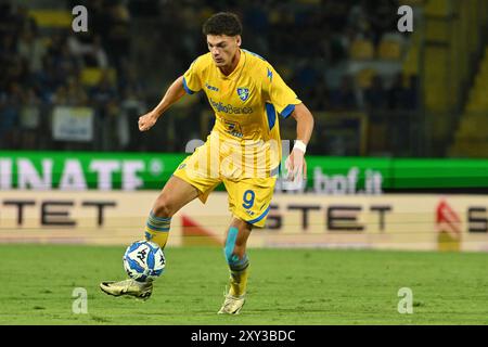 Frosinone, Italien. August 2024. Stadio Benito Stirpe, Frosinone, Italien - Marvin Cuni von Frosinone während des Fußballspiels der Serie B, Frosinone vs Modena, 27. Mai 2024 (Foto: Roberto Ramaccia/SIPA USA) Credit: SIPA USA/Alamy Live News Stockfoto