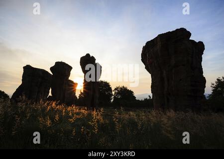 Morgen um Stonehenge von thailand Stockfoto