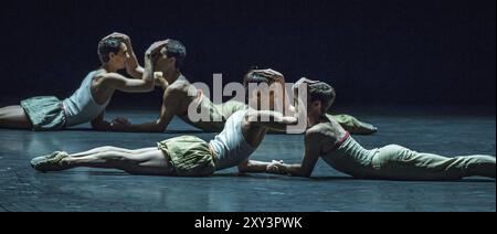 An der Staatsoper Berlin: Jean-Christophe Maillot, künstlerischer Leiter und Chefchoreograf der Ballets de Monte-Carlo seit 1993, mit Altro Can Stockfoto