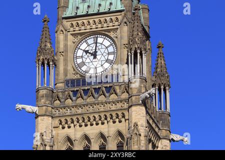 Peace Tower in Ottawa Stockfoto