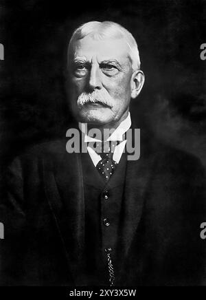 Henry Morrison Flagler (1830-1913), ein Gründer von Palm Beach und Miami, Florida, war ein Öl- und Eisenbahntycoon der amerikanischen Gilded Age. (USA) Stockfoto