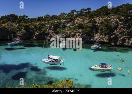 Cala Pi, Llucmajor, Comarca de Migjorn. Mallorca. Islas Baleares. Spanien Stockfoto