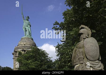 Das Hermann-Denkmal Stockfoto