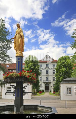 Schloss Bad Wurzach Stockfoto