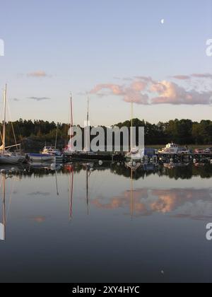 Im Stockholmer Archipel Stockfoto