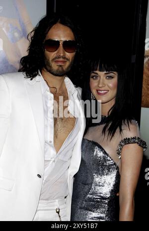 Katy Perry und Russell Brand bei der Premiere von „Get HIM to the Greek“ in Los Angeles am 25. Mai 2010 im Greek Theatre in Los Angeles. Gutschrift: L Stockfoto