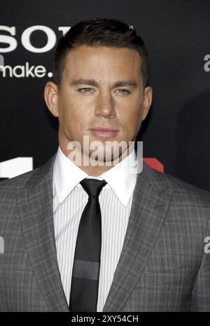 Channing Tatum bei der Premiere von 21 Jump Street in Los Angeles, die am 13. März 2012 im Grauman's Chinese Theater in Hollywood stattfand Stockfoto