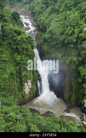 Haew Narok Wasserfall im Khao Yai Nationalpark, Thailand, Asien Stockfoto