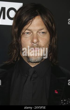 Norman Reedus bei der Premiere von AMC's 'The Walking Dead' Staffel 9, die am 27. September 2018 im DGA Theater in Los Angeles, USA, stattfand Stockfoto