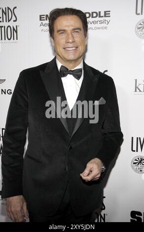 John Travolta beim 13. Annual Living Legends of Aviation Awards, der am 22. Januar 2016 im Beverly Hilton Hotel in Beverly Hills, USA, stattfand Stockfoto