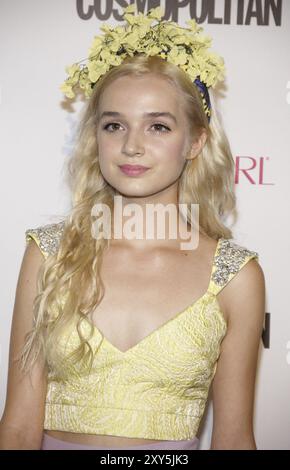 Poppy bei der 50. Geburtstagsfeier des Cosmopolitan Magazine fand am 12. Oktober 2015 in Ysabel in West Hollywood, USA statt Stockfoto