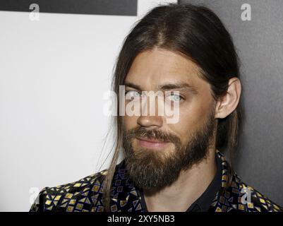 Tom Payne bei der Premiere von AMCs „The Walking Dead“ Staffel 9, die am 27. September 2018 im DGA Theater in Los Angeles, USA, stattfand Stockfoto