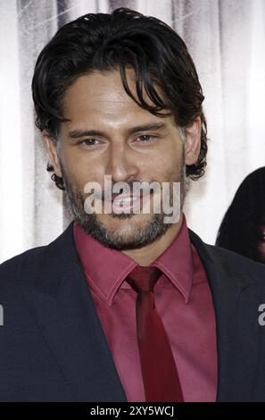 HOLLYWOOD, KALIFORNIEN, 21. JUNI 2011: Joe Manganiello bei der Premiere von True Blood in der 4. Staffel des HBO in den ArcLight Cinemas in Hollywood, USA am 21. Juni Stockfoto